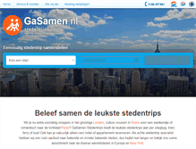 Tablet Screenshot of gasamen.nl